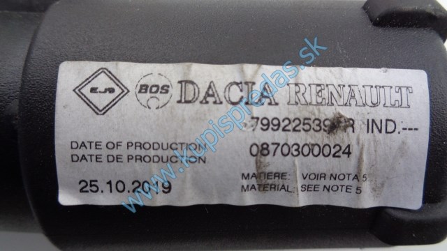 zadná roleta do kufra na renault clio 4 kombi, 799225397R